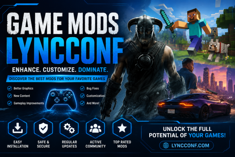 Game Mods Lyncconf: Best Mods & Gaming Guide.